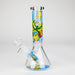 7.5" 4mm Cartoon Design Beaker Bong [PIP877] Glass Bong NIBO Distribution Design C