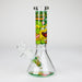 7.5" 4mm Cartoon Design Beaker Bong [PIP877] Glass Bong NIBO Distribution Design D