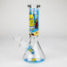 7.5" 4mm Cartoon Design Beaker Bong [PIP877] Glass Bong NIBO Distribution Design F