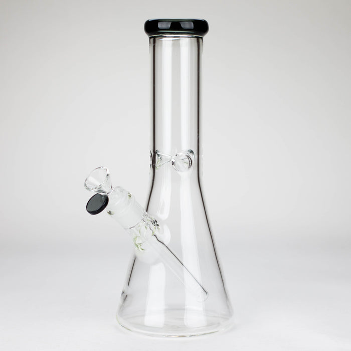 HIT | 12" - 9mm Thick Glass Water Pipe [HIT706] Glass Bong NIBO Distribution Grey
