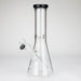 HIT | 12" - 9mm Thick Glass Water Pipe [HIT706] Glass Bong NIBO Distribution Grey