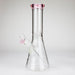 HIT | 12" - 9mm Thick Glass Water Pipe [HIT706] Glass Bong NIBO Distribution Pink