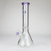 HIT | 14" - 9mm Thick Glass Water Pipe [HIT703] Glass Bong NIBO Distribution Purple