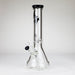 HIT | 14" - 9mm Thick Glass Water Pipe [HIT703] Glass Bong NIBO Distribution Black