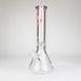 HIT | 14" - 9mm Thick Glass Water Pipe [HIT703] Glass Bong NIBO Distribution Pink