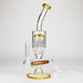 Infyniti | 13.5" percolator and inline diffused water bong ( GP1949 ) Glass Bong ONE