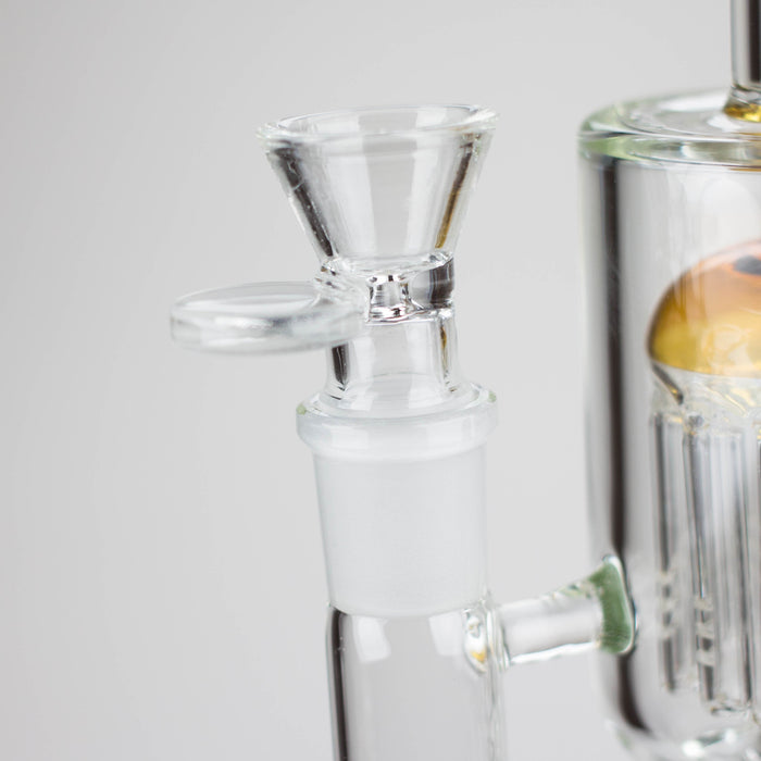Infyniti | 13.5" percolator and inline diffused water bong ( GP1949 ) Glass Bong ONE