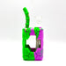 7" Silicone Juice Box bong-Assorted Color Resin · Silicone · Plastic Bong NIBO Distribution A