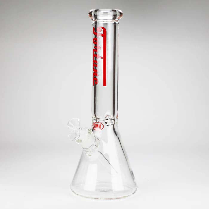Fortune | 14" 9mm Beaker Glass Bong Glass Bong Fortune