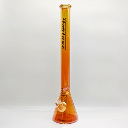 Fortune | 24" Electroplate Glass Beaker Bong [245007E] Glass Bong Fortune Design A