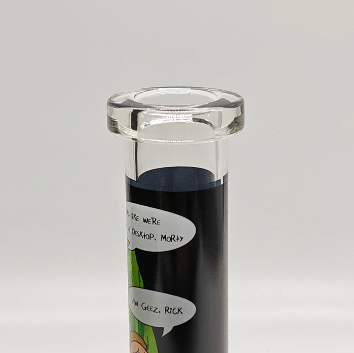 9" 4mm Assorted Characters Beaker Bong [093204P] Glass Bong Super Supplys Inc