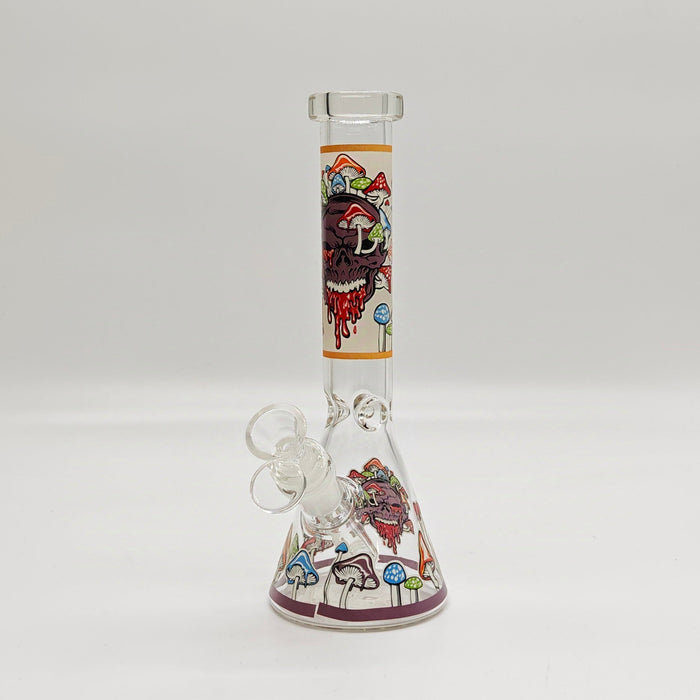 9" 4mm Assorted Characters Beaker Bong [093204P] Glass Bong Super Supplys Inc Design G