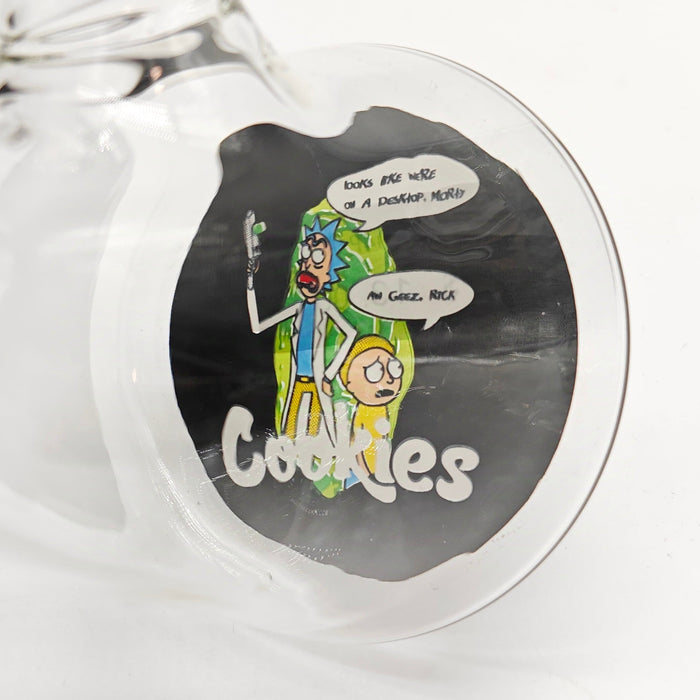 9" 4mm Assorted Characters Beaker Bong [093204P] Glass Bong Super Supplys Inc