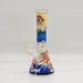 10" 5mm Assorted Design Beaker Bong [103805P] Glass Bong Super Supplys Inc Design E