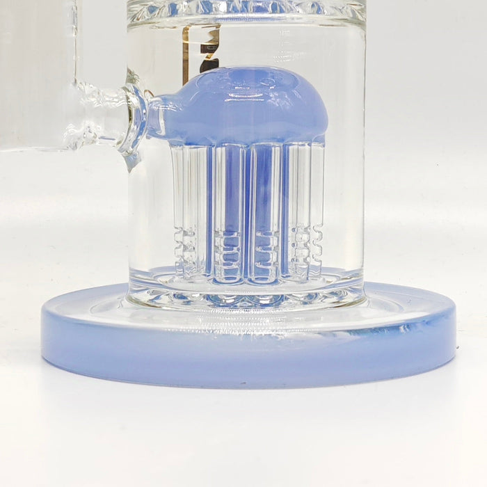 Fortune | 10“ Double Tree Perc Chamber Rig Glass Rig Fortune