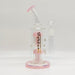 Fortune | 10“ Double Tree Perc Chamber Rig Glass Rig Fortune Pink