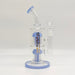 Fortune | 10“ Double Tree Perc Chamber Rig Glass Rig Fortune Blue
