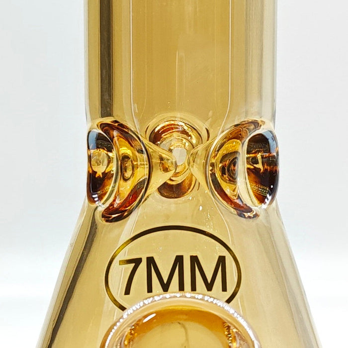 Fortune | 18" Electroplate Glass Beaker Bong [185007E] Glass Bong Fortune