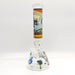 14" 7mm Novelty Design Beaker Glass Bong [240612] Glass Bong Super Supplys Inc Design A