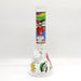 14" 7mm Novelty Design Beaker Glass Bong [240612] Glass Bong Super Supplys Inc Design C