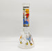14" 7mm Novelty Design Beaker Glass Bong [240612] Glass Bong Super Supplys Inc Design E