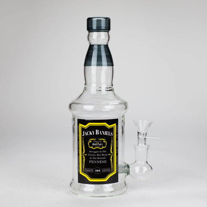 9" Liquor Bottle Glass Bong [MK-BB01] Glass Bong JJ Distribution Jacky Baniels-5