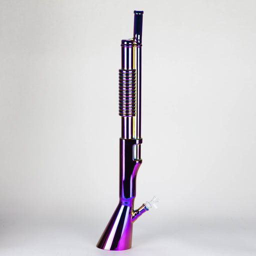 27" Shotgun Glass Bong [MK-XYE01] Glass Bong JJ Distribution Purple