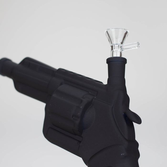 7.5" Pistol Glass Bong [MK-BB02] Glass Bong JJ Distribution