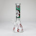 10" Comic Blast Glow in the dark Glass Bong [MG-160] Glass Bong JJ Distribution Desigh 5