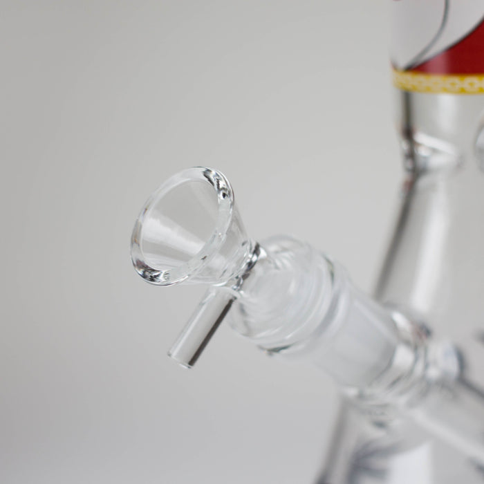 10" Comic Blast Glow in the dark Glass Bong [MG-160] Glass Bong JJ Distribution