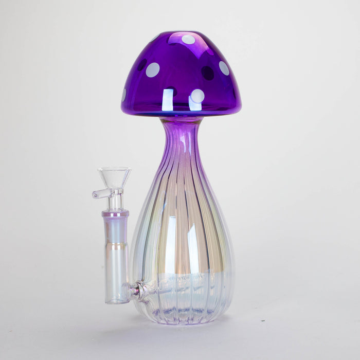 8.75" Mushroom Glass Bong [MK-BB06] Glass Bong JJ Distribution