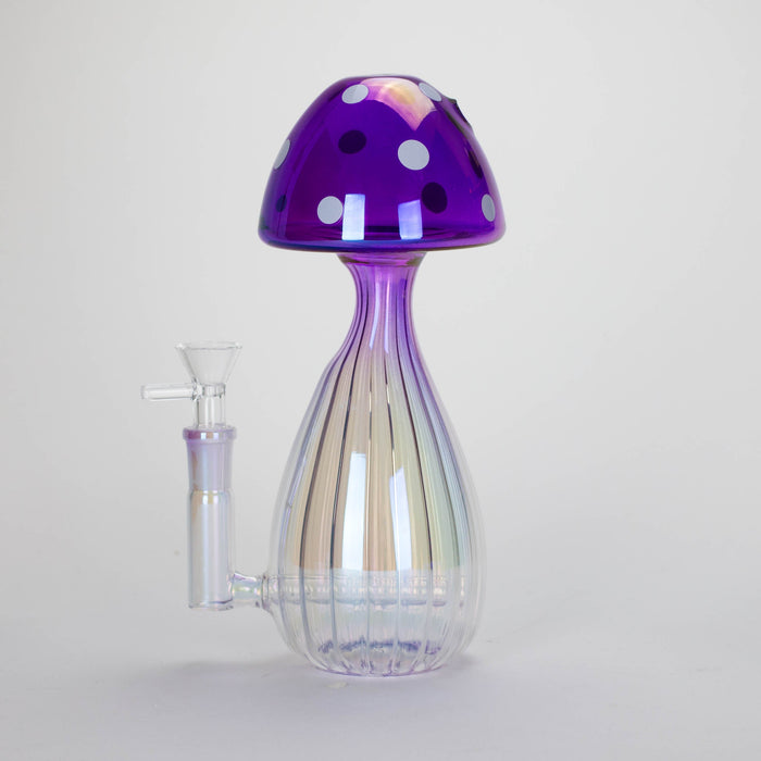 8.75" Mushroom Glass Bong [MK-BB06] Glass Bong JJ Distribution