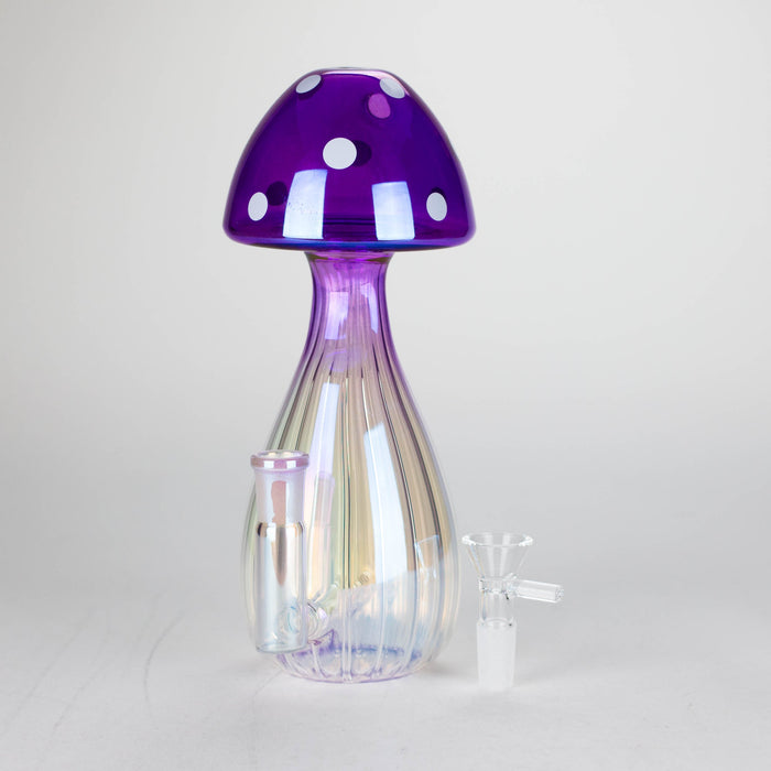 8.75" Mushroom Glass Bong [MK-BB06] Glass Bong JJ Distribution