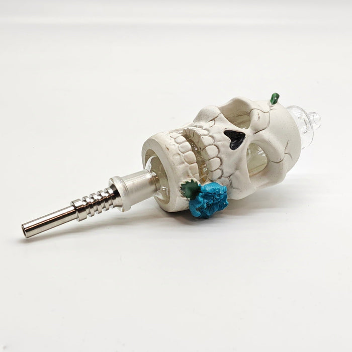 LED Skull Nectar Collector Kit [SKNC] Nectar Collector Super Supplys Inc