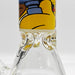 14" 9mm Cartoon Beaker Glass Bong [145009P] Glass Bong Super Supplys Inc