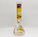14" 9mm Cartoon Beaker Glass Bong [145009P] Glass Bong Super Supplys Inc Design C