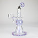 Infyniti | 9.5" Shower head difussed rig [GP1934] Glass Rig ONE Purple