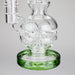 Infyniti | 6" Double glass recycle rig with shower head diffuser [GP1935] Glass Rig ONE