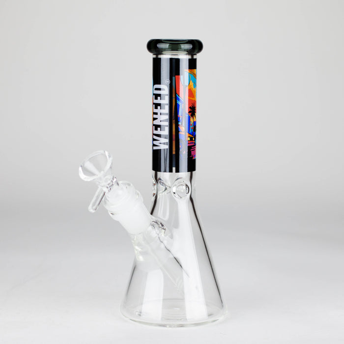 WENEED | 7.5" Sunset Horizons Glass Bong Glass Bong WENEED® Black