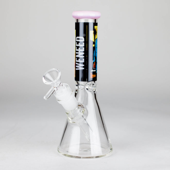 WENEED | 7.5" Sunset Horizons Glass Bong Glass Bong WENEED® Pink