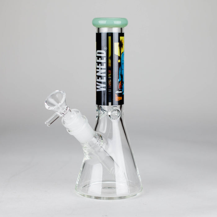 WENEED | 7.5" Sunset Horizons Glass Bong Glass Bong WENEED® Green