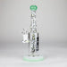 WENEED | 10" Spotted Stem Bong Glass Bong WENEED® Jade Green