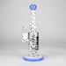 WENEED | 10" Spotted Stem Bong Glass Bong WENEED® Jade Blue