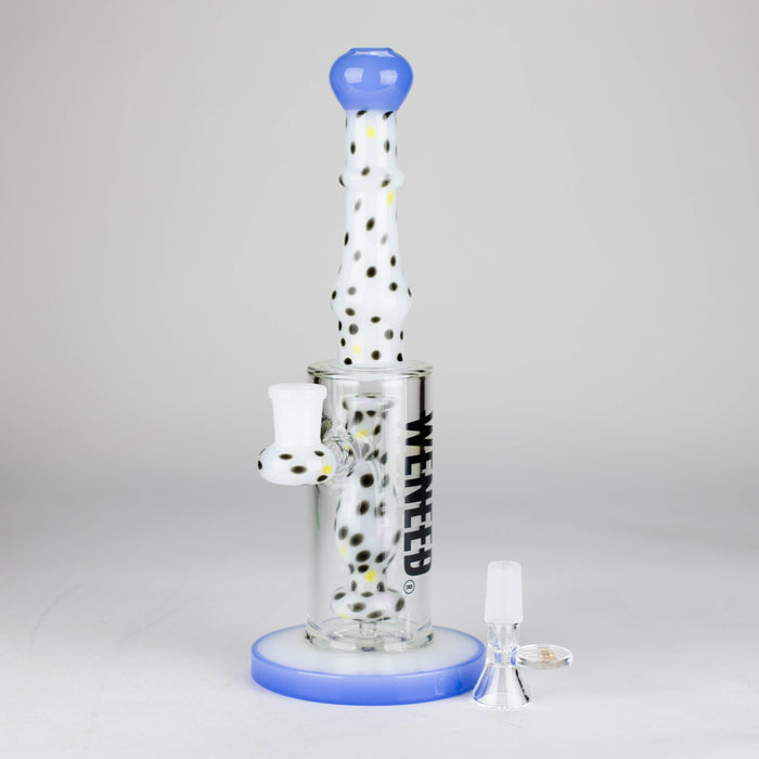 WENEED | 10" Spotted Stem Bong Glass Bong WENEED®