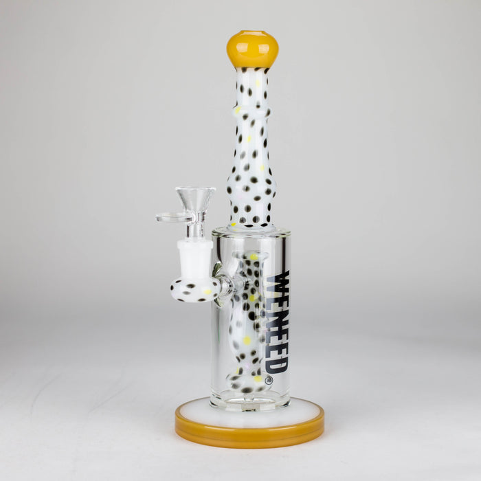 WENEED | 10" Spotted Stem Bong Glass Bong WENEED® Jade Yellow