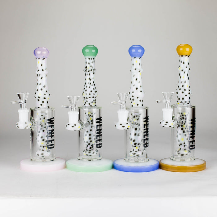 WENEED | 10" Spotted Stem Bong Glass Bong WENEED®