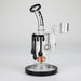 WENEED | 7" Pumpkin Flow Glass Bong Glass Rig WENEED® Black