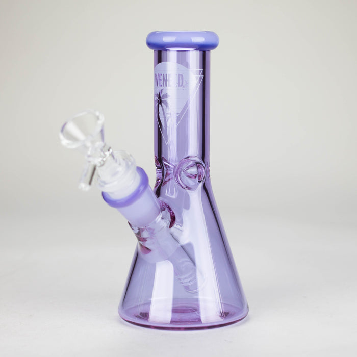 WENEED | 6.25" Crest Beaker Bong Glass Bong WENEED® Purple
