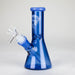 WENEED | 6.25" Crest Beaker Bong Glass Bong WENEED® Blue