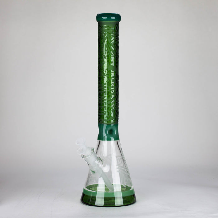 WENEED | 18" Eternal Serpent Glass Bong Glass Bong WENEED® Green